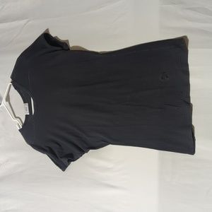 Versace Men's Size L Vintage Black See Through Tee Shirt